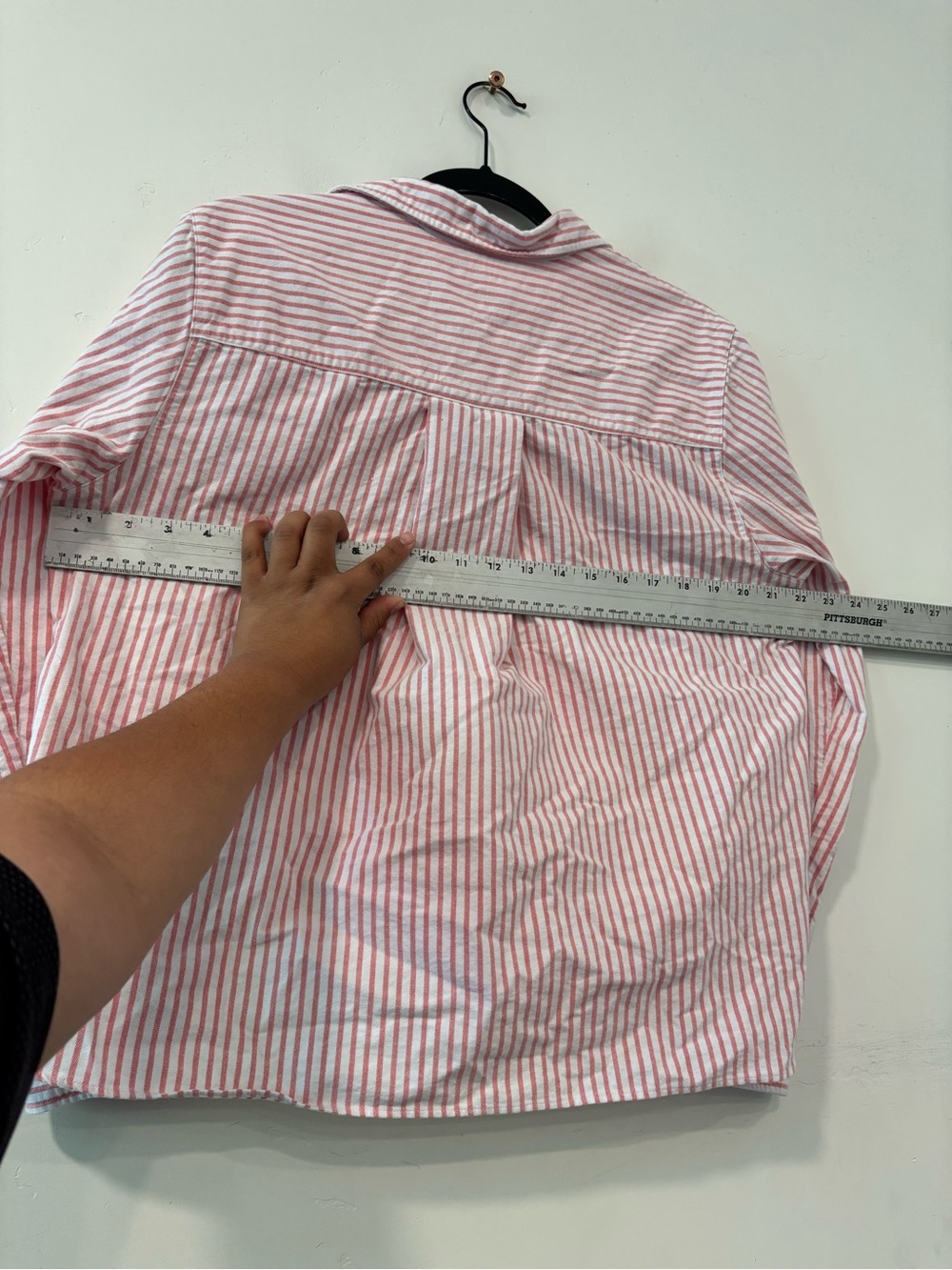 Frank & Eileen Silvio Long Sleeve Red White Striped Women’s Medium Untackable - Picture 5 of 6